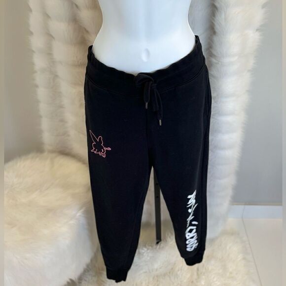 Sorry, Im Shy Black Jogger Pants (XS) - Picture 8 of 8